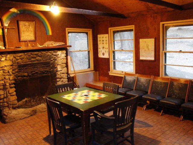 The Sturtevant Camp Fireplace/Game Room