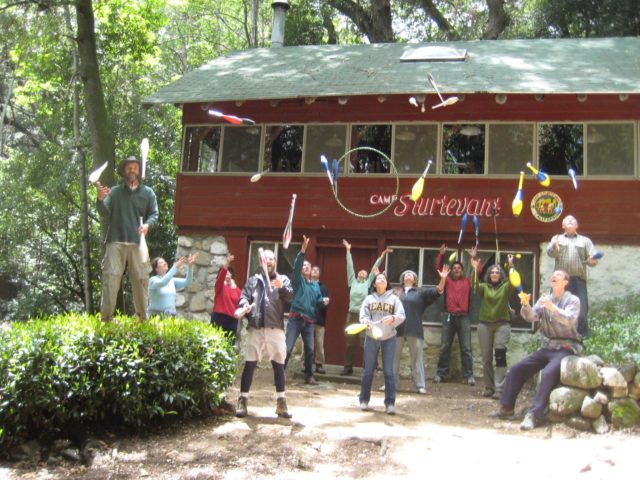 Jugglers at Sturtevant Camp